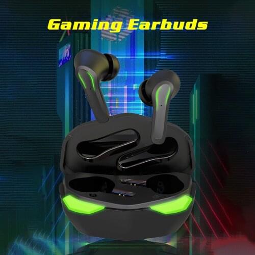 TWS Gaming Headset Bluetooth 5.0 Low Latency Wireless Earphone HiFi stereo Headphones Noise Reduction Earbuds Dual Modes