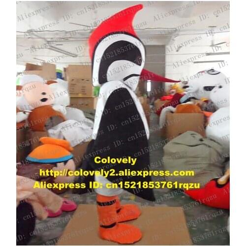 Woodpecker Hickwall Hummingbird Trochilus Throstle Lark Bird Mascot Costume Adult Character Upacara Penutupan Shopping zz6153