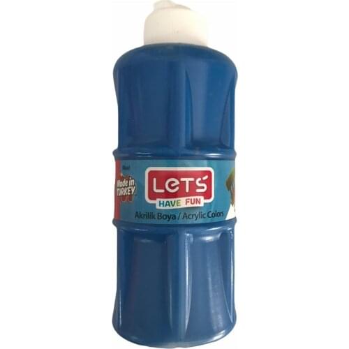 Lets Acrylic Paint Blue 250 Ml