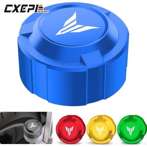2021 NEW For Yamaha MT-07 FZ07 MT09 FZ-09 MT03 MT10 Motorcycle CNC Rear brake Fluid Cylinder Master Reservoir Cover Cap