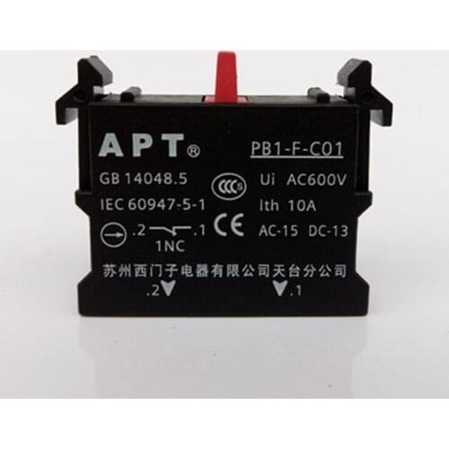 PB1-F-C01 1NC 100975155 auxiliary contact