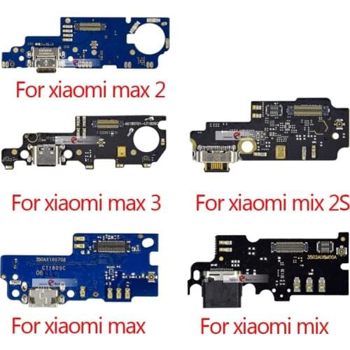 1pcs For Xiaomi max max 2 max 3 Mi mix mix 2S USB Plug Charge Port Board Dock Connector Flex Cable