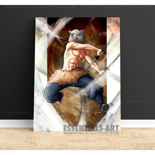 Inosuke Breath of the Beast Poster Canvas Wall Art Painting Decor Pictures Bedroom Study Living Room Home Decoration Prints