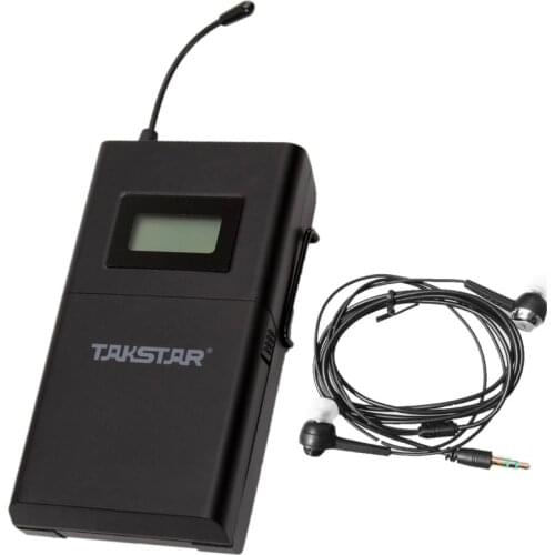 Takstar wpm-200/ wpm 200 Receiver In-Ear Wireless Monitoring with Earphone stage monitoring Receiver [Not Include Transmitter]