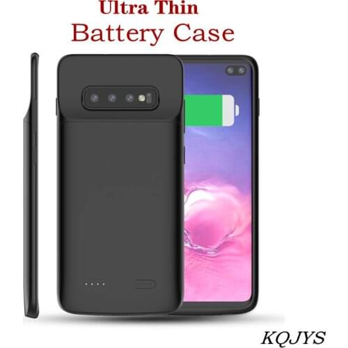 Silicone Shockproof Battery Charger Case For Samsung Galaxy S10 Plus Battery Case Power Bank Charging Cover For Galaxy S10 Plus