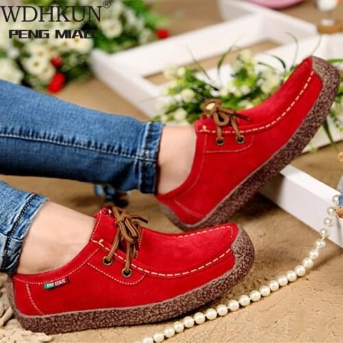 Lace-up Women Flats Comfortable Summer Loafers Women Shoes Breathable Leather Sneakers Fashion Black Soft Casual Shoes Female