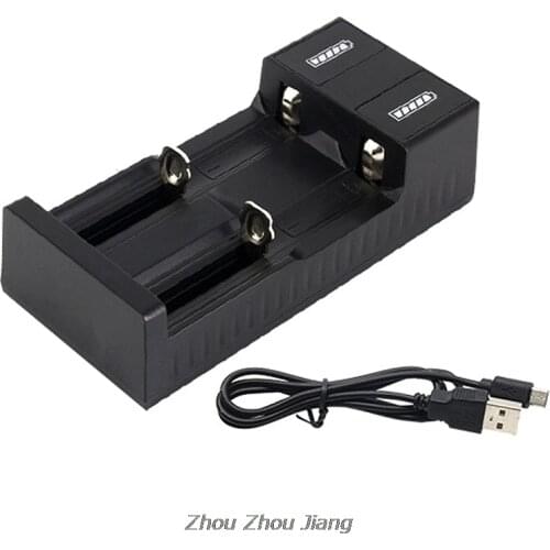 Dual Slots USB Batteries Charger Protection IC Universal Battery Charger For 18650 Li-ion (no Battery) 3.7V Rechargeable 2 Slots