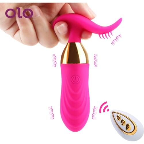 OLO Vaginal Tighten Exercise Adult Products Wireless Remote Wearable Dildo Vibrator Clitoris Stimulation G Spot Vibrator
