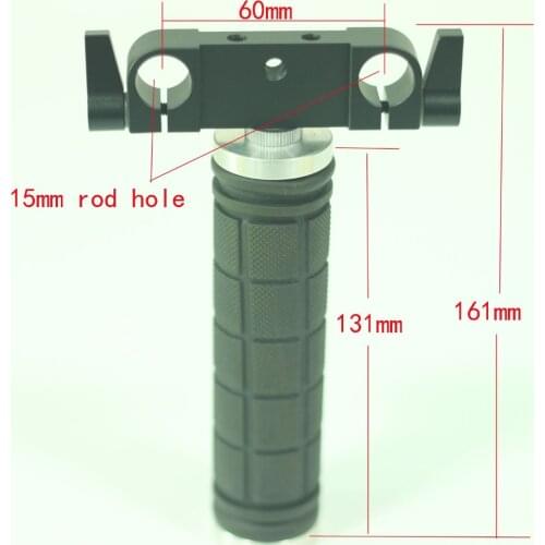 RailBlock Rod Clamp with 1/4" male adaptor for 15mm Support Rail Rig Rail system