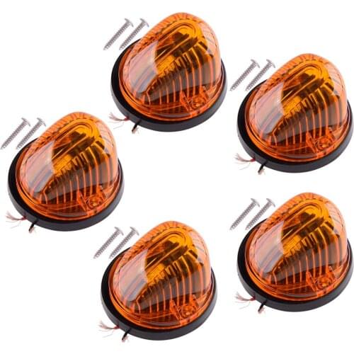 Orange 1 Set Car Cab Roof Top Marker Clearance Running Lights Fit For Chevrolet GMC C K Series 1973-1983 1984 1985 1986 1987