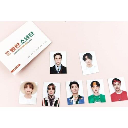 2021 K-POP Bangtan Boys Poster Lomo Card 2021 SEASONS GREETINGS PhotoCard Cards JUNG KOOK JIMIN SUGA V JIN J-HOPE RM