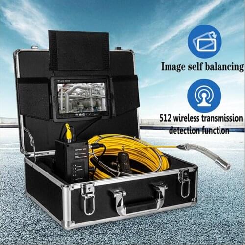 23mm Snake Camera endoscope Sewer Drain Pipe Inspection Camera System Industrial Pipeline Endoscope 512 wireless transmission