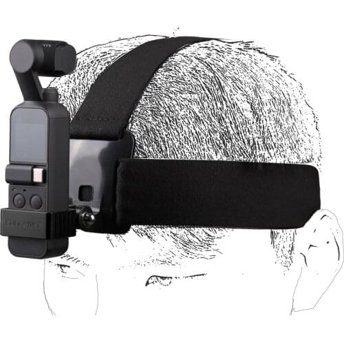 Aluminum Extension Fixed Connection Kit Adapter 1/4 Screw With Head Band Clip Clamp Accessories Handheld Gimbal For OSMO POCKET