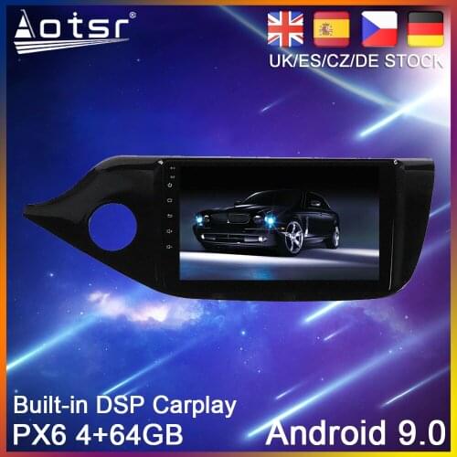 Android 10.0 PX6Car radio Player GPS Navigation For KIA Cee'd CEED JD 2012-2018 Car Auto Stereo Multimedia Video Player HeadUnit