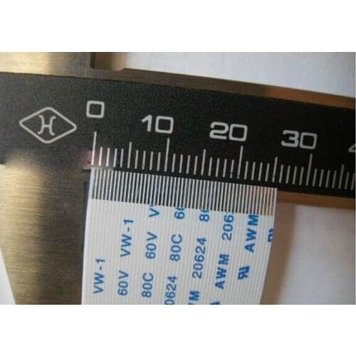 Free shipping POWER RIBBON FFC Cable is marked AWM 2896 80C 30V VW-1 45pin 0.5mm pitch 4.0cm length FLEX CABLES