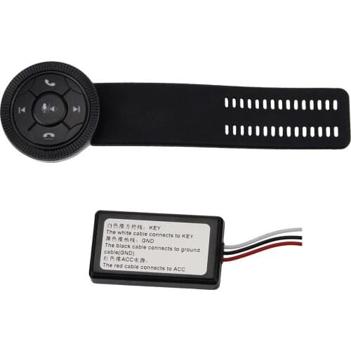 Smart Car Steering Wheel Control Button For Car Radio DVD GPS Navigation Wireless Remote Control Button Bluetooth Universal