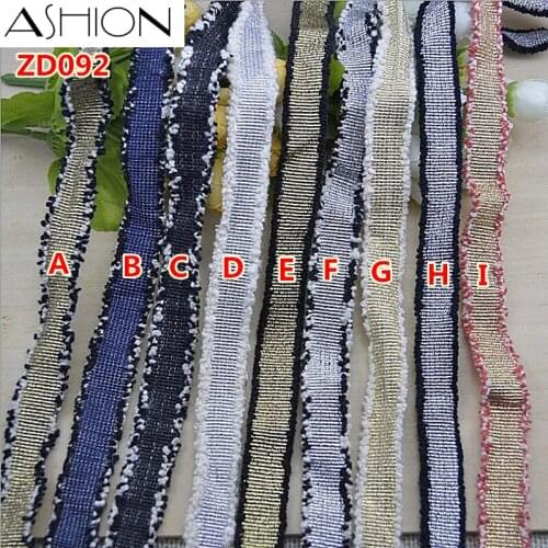 CHICKNIT width 2CM More colorc Lace Trim With Accessory Curtain Decoration DIY Handmade ribbon ZD092