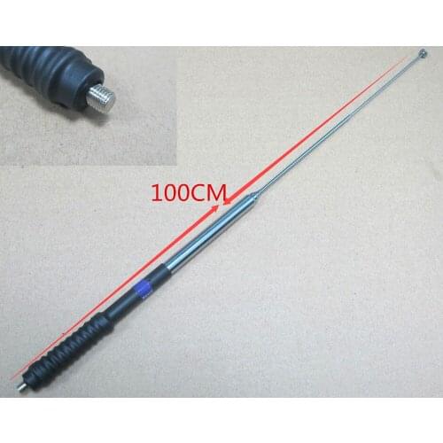 Double Section Pull Rod Antenna Telescopic for Motorola GP300 GP338 GP3688 GP3188 EP450 CP020 P020 GP308 GP68 GP040 PTX700 Radio