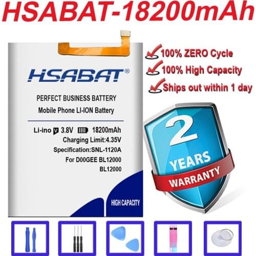 HSABAT DOOGEE BL12000 Phone Batteries
