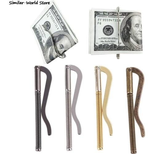 Metal Money Clip Spring Clamp Cash Holder Wallet Replace Parts