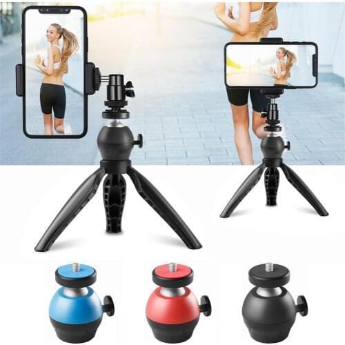Mini Tripod Ball Head Aluminum Alloy Rotate Swivel Tripod Supply For DSLR Mirrorless Camera Tripod Camera Accessories
