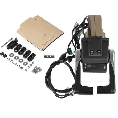 Suitable for YAMAHA 704 Twin Binnacle PREMIUM Remote Control Box Kit Outboard 704-48207-13 Push to open