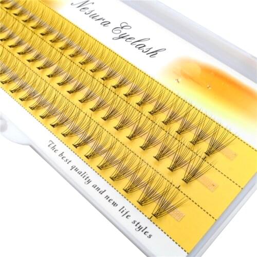 1 box of 60 0.07 thick grafted eyelashes, false eyelashes, 3D eyelashes, personal eyelash extensions, free shipping