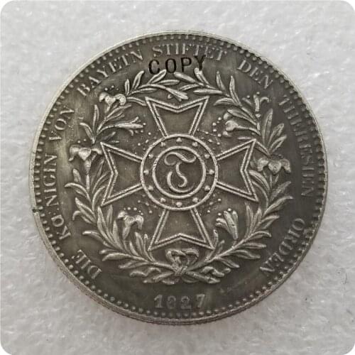 Type #2_1827 German states coin COPY commemorative coins-replica coins medal coins collectibles