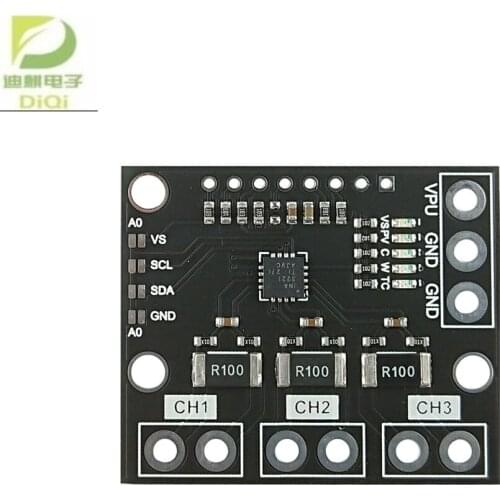 INA3221 Triple-Channel Module, High-Side Measurement, Shunt and Bus Voltage Monitor with I 2C- and SMBUS-Compatible Interface