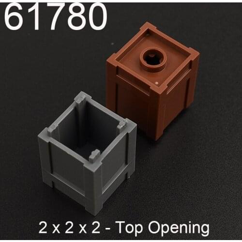 10PCS High-tech 61780 Container Box 2 x 2 x 2 - Top Opening Building block MOC DIY Education Build Toys Brick accessories