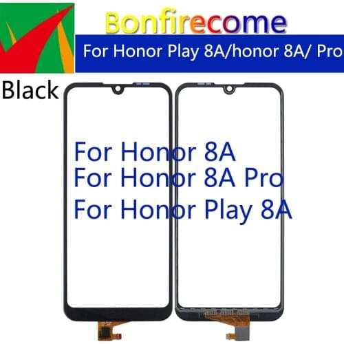 10Pcs\Lot For Huawei Honor 8A Play JAT-AL00 TL00 Touch Screen Honor 8A Pro JAT-L41 / Honor8A LCD Display Front Glass Replacement
