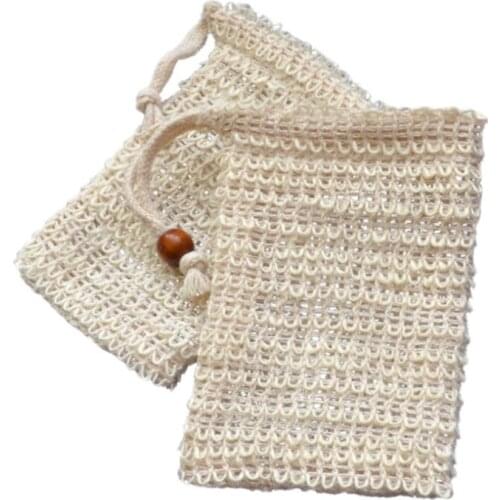 100pcs Natural Soap Bag Making Bubbles Soap Saver Sack Soap Storage Drawstring Holder Organizer Bath Supplies