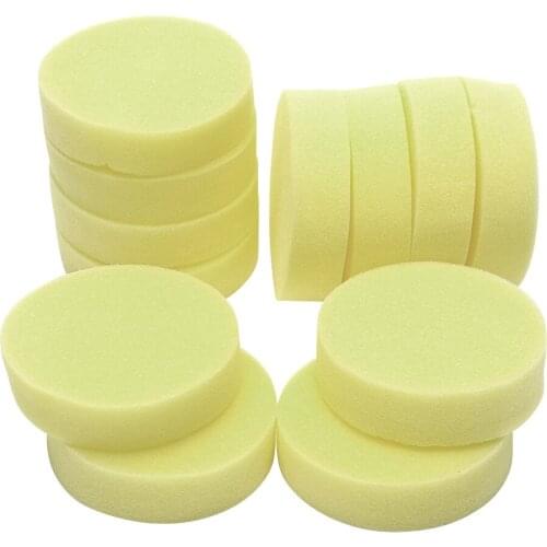 12PCS/Set Car Polish Sponge Auto Care Car Wax Foam Sponges Cleaning Tools Applicator Pads Washer Car Body Glass Wash Sponge