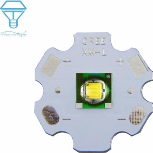 5PCS a lot 3535 5050 1-3W 5W Full Power LED Flashlight Car Lights Lamp Bead White 6500K 10000K With 20MM Aluminum PCB