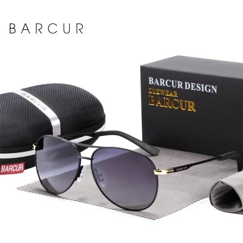 Женские солнцезащитные очки авиаторы BARCUR China At AliExpress