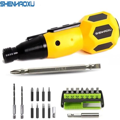 Cordless Electric Screwdriver Mini Drill Chargeable Lithium Battery 3.6V Super Torque Power Tools Traditional Led Light HOME DIY