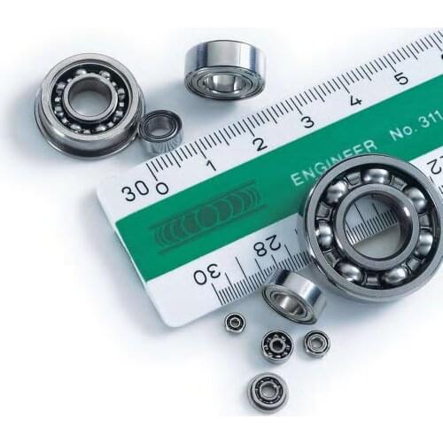 5pc Flange bearing with baffle MF63ZZ LF630ZZ F673ZZ 3*6* 2.5mm bearings for tranmition jmc