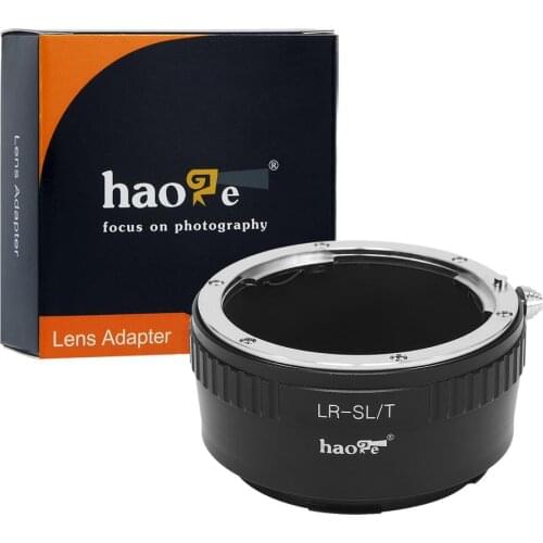 Haoge Manual Lens Mount Adapter for Leica R LR Lens to Leica L Mount Camera such as T , Typ 701 , Typ701 , TL , TL2 , CL (2017)