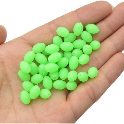 Sea Fishing Lure Night Luminous Fishing Beads Soft Worms Glow Bait Floating Float Fishing Tackles Accessories 375Pcs/Set