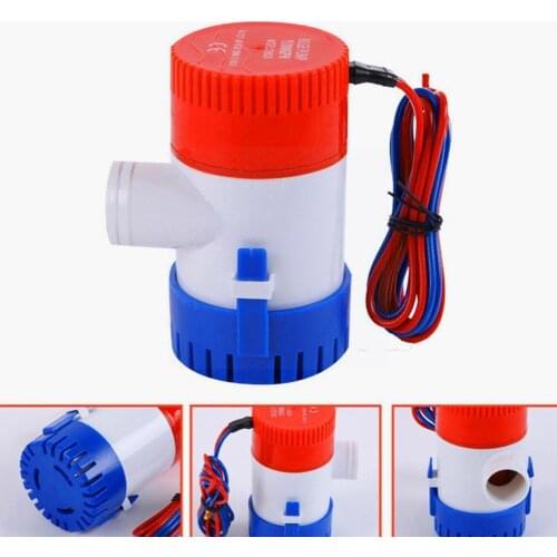 Bilge Pump 1100 GPH 12V Electric Water Pump For Aquarium Supply Submersible Seaplane Motorhomes Waters Equipment Boats Hous J3Z8