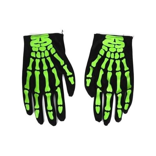 Gloves skulls glove Halloween Skull Gloves Decorative Props Cos Gloves Skulls 2020