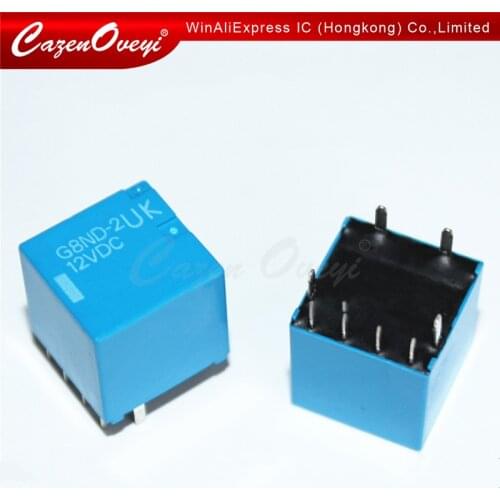1pcs/lot Original G8ND-2UK-12VDC = G8ND-2S 12VDC hand brake fragile common fault relay window lift relay G8ND In Stock