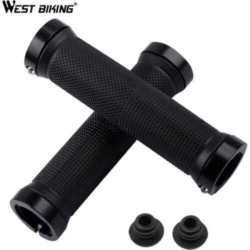 WEST BIKING Bicycle Handlebar Grips Cycling Bicycle Accessories Non-slip Bicycle Handlebar Grips MTB BMX Bike Handle bar Grips