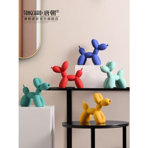 Modern Home Decoration Simple Simple Balloon Decoration Dog Living Room of American Wine Cabinet TV Cabinet Decoration