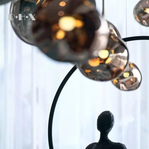 Modern led iron pendant lights luminaria pendente luminaire suspendu kitchen dining bar commercial lighting bedroom living room