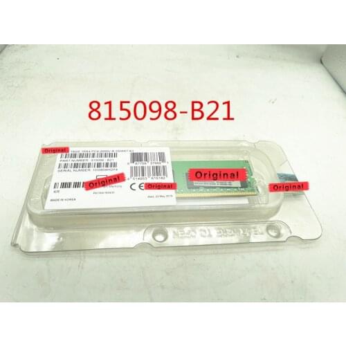 Ensure New in original box. Promised to send in 24 hoursv 815098-B21 850880-001 840757-091 PC4-2666V 1RX4 16G