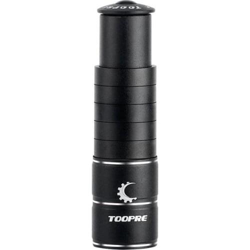 Réhausseur de guidon réglable de 138 mm pour réhausseur de guidon de vélo Élévation du tube de fourche avant Bicycle Stem