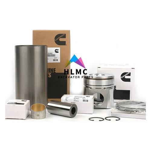 Excavator Engine Spare Parts 6D102 Cylinder Liner Piston Kit