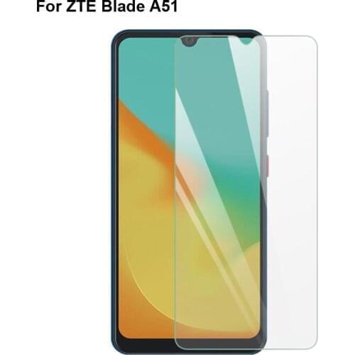 1PC For ZTE Blade A51 Glass Tempered Cover Tempered Glass Film For ZTE Blade A 51 Protection Screen Protector Protective Film