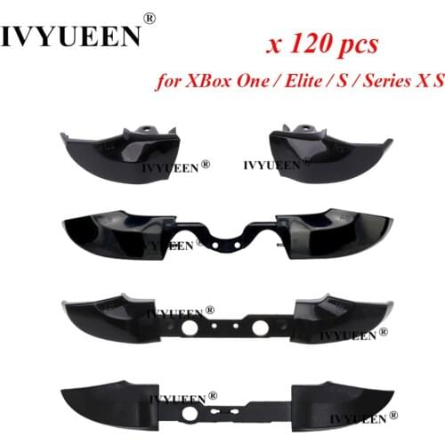 IVYUEEN 120 PCS for Xbox One S Elite Controller Replacement RB LB Bumper Trigger Buttons Accessories for X Box One Control